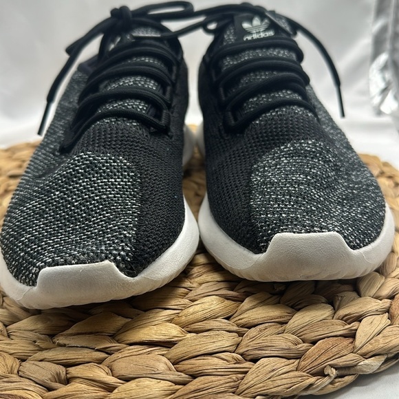 Adidas Comfort Knit Black Tubular Running Shoe Size 5 - Picture 3 of 9